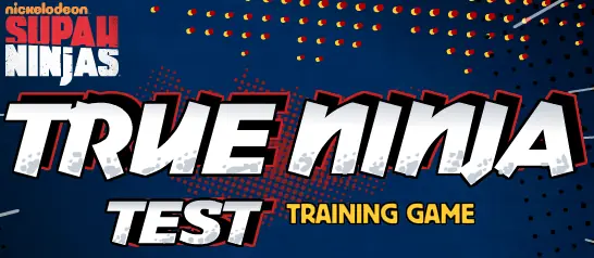 Supah Ninjas: True Ninja Test Training Game logo
