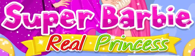 Super Barbie Real Princess logo