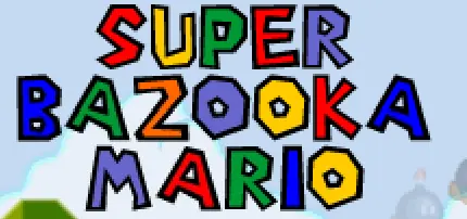 Super Bazooka Mario logo