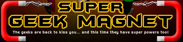 Super Geek Magnet logo