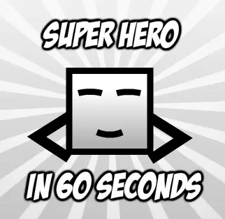 Super Hero in 60 Seconds logo