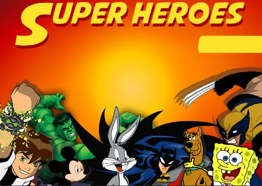 Super Heroes logo