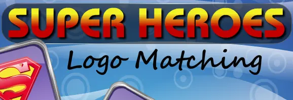 Super Heroes Logo Matching logo