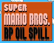 Super Mario BP Oil Spill logo