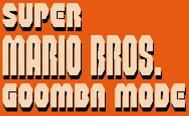 Super Mario Bros. Goomba Mode logo
