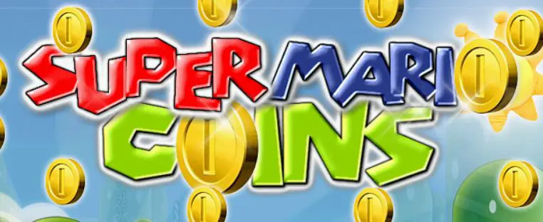 Super Mario Coins logo