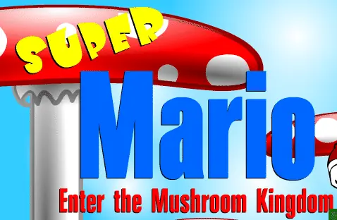 Super Mario: Enter the Mushroom Kingdom logo