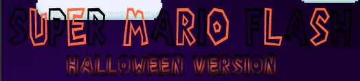 Super Mario Flash: Halloween Version logo