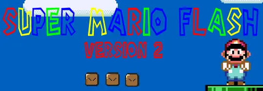 Super Mario Flash Version 2 logo
