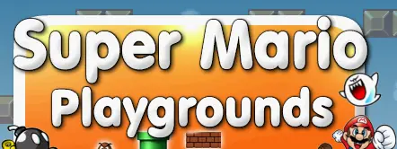 Super Mario Playgrounds logo