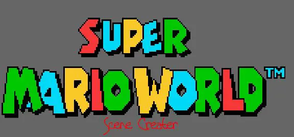 Super Mario Scene Creator 19 logo