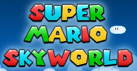 Super Mario Skyworld logo