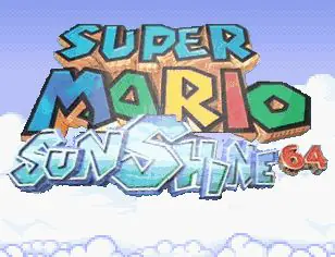 Super Mario Sunshine 64 logo