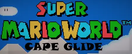 Super Mario World Cape Glide logo