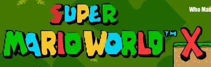 Super Mario World X logo