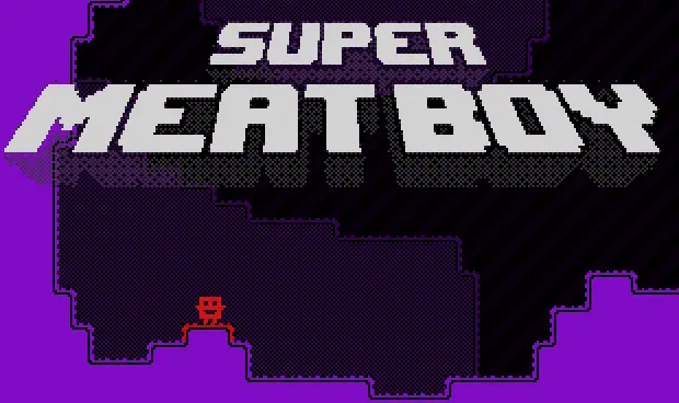 Super Meat Boy (Cavanagh) logo