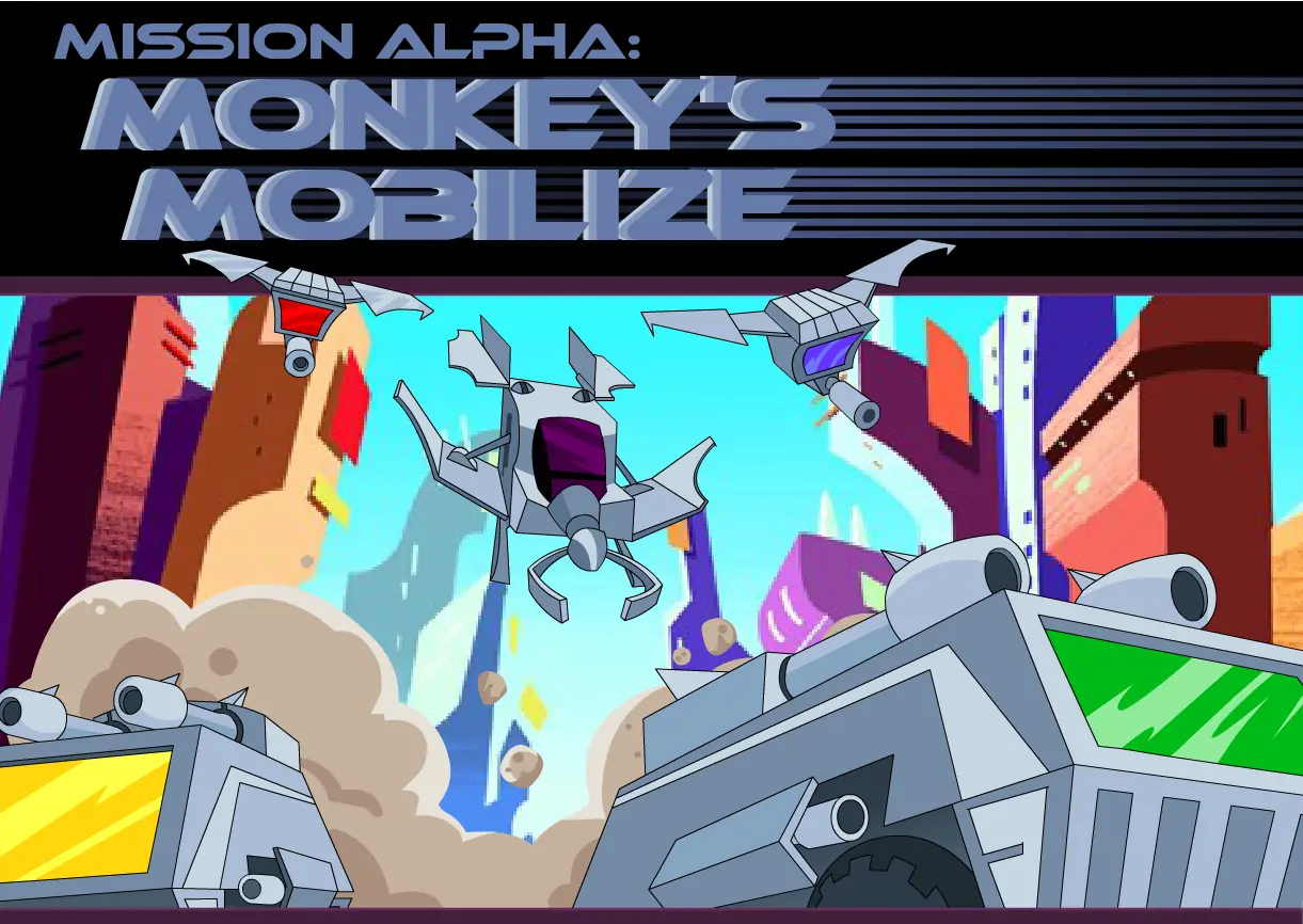 Super Robot Monkey Team Hyper Force Go!: Monkeys Mobilize logo