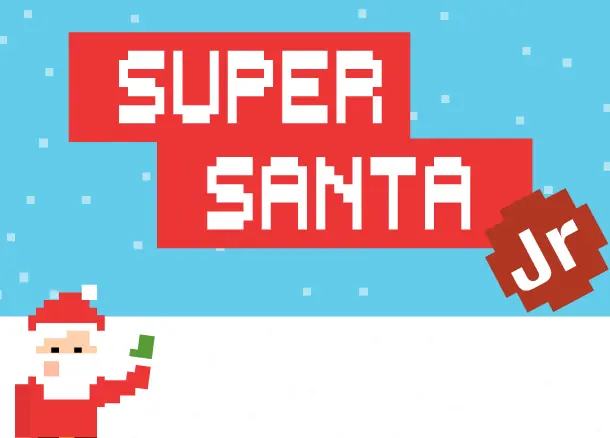 Super Santa Jr logo