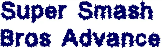 Super Smash Bros. Advance logo