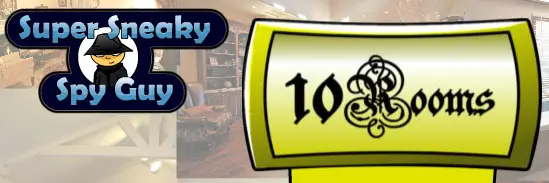Super Sneaky Spy Guy: 10 Rooms logo