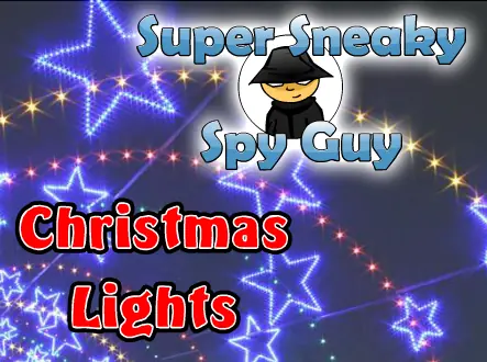 Super Sneaky Spy Guy: Christmas Lights logo