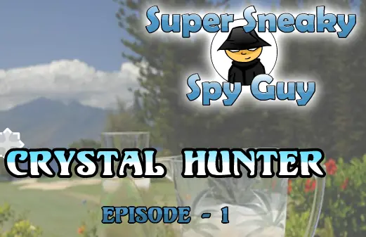 Super Sneaky Spy Guy: Crystal Hunter logo