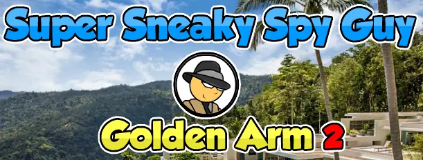 Super Sneaky Spy Guy: Golden Arm 2 logo