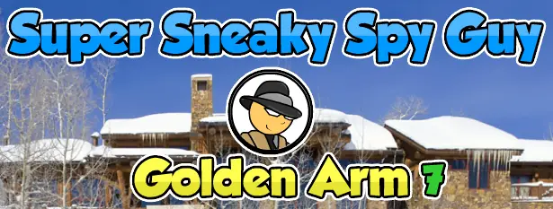 Super Sneaky Spy Guy: Golden Arm 7 logo