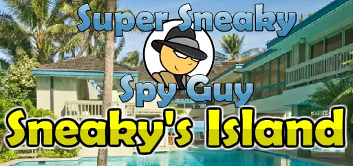 Super Sneaky Spy Guy: Sneaky's Island logo