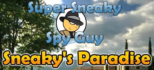 Super Sneaky Spy Guy: Sneaky's Paradise logo
