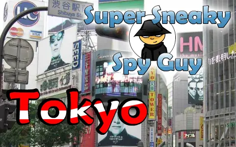 Super Sneaky Spy Guy: Tokyo logo