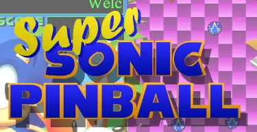 Super Sonic Pinball logo