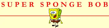 Super Sponge Bob logo