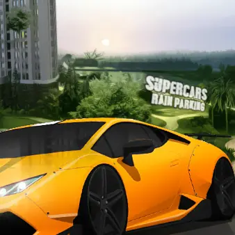 Supercars Rain Parking logo