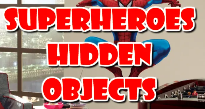 Superheroes Hidden Objects logo