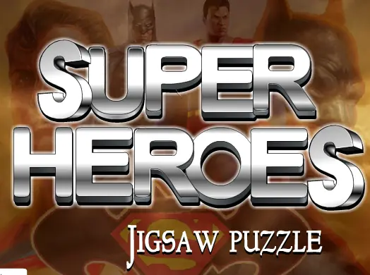 Superheroes Jigsaw Puzzle logo