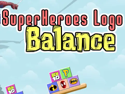 SuperHeroes Logo Balance logo