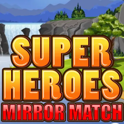 Superheroes Mirror Match logo