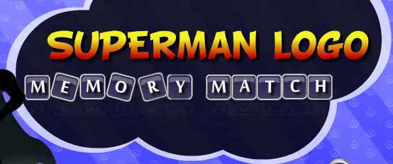 Superman Logo - Memory Match logo