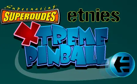 Supernating Superdudes: Xtreme Pinball logo