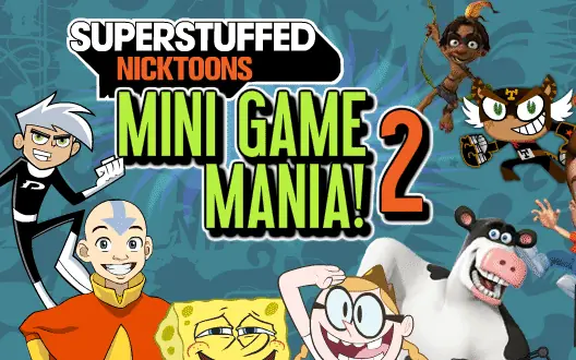 Superstuffed NickToons: Mini Game Mania 2 logo