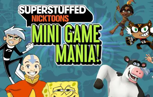Superstuffed NickToons: Mini Game Mania! logo