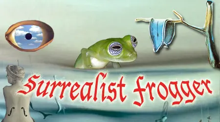 Surrealist Frogger logo