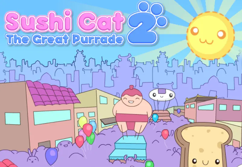 Sushi Cat 2: The Great Purrade logo