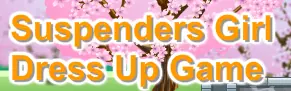 Suspenders Girl: Dress Up Game logo