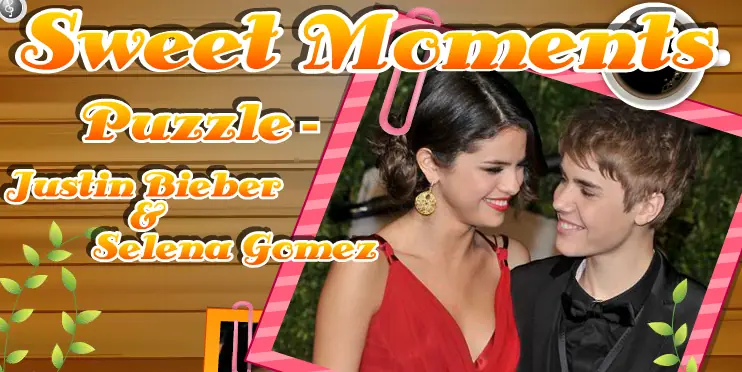 Sweet Moments Puzzle - Justin Bieber & Selena Gomez logo