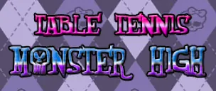 Table Tennis Monster High logo