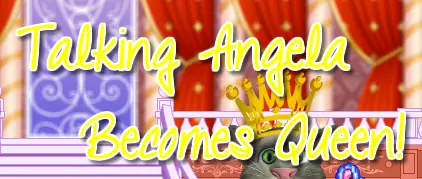 Talking Angela Becomes Queen! logo