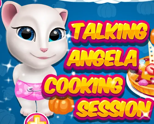 Talking Angela Cooking Session logo