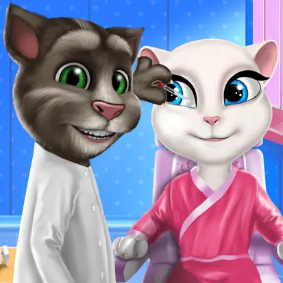 Talking Angela Eye Doctor logo